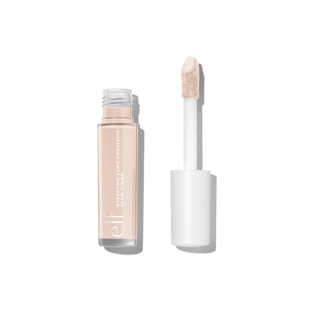 e.l.f. Hydrating Camo Concealer with its applicator; choose the shade that suits your skin