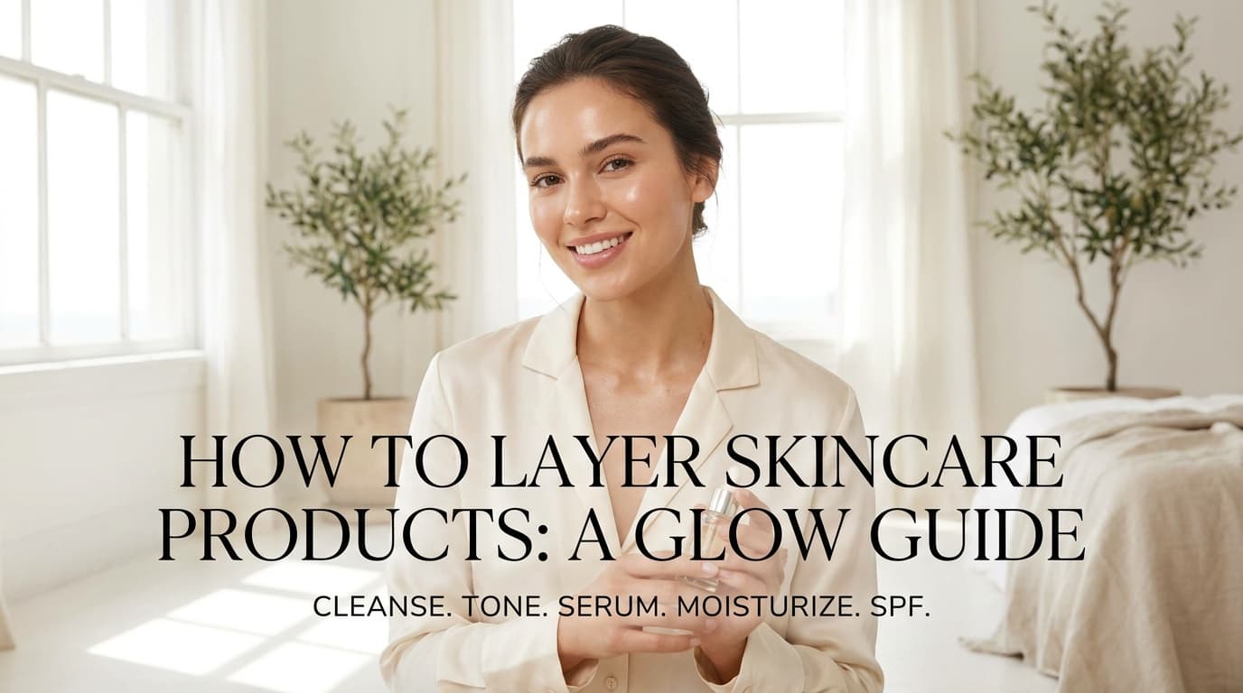 How to Layer Skincare Products Right