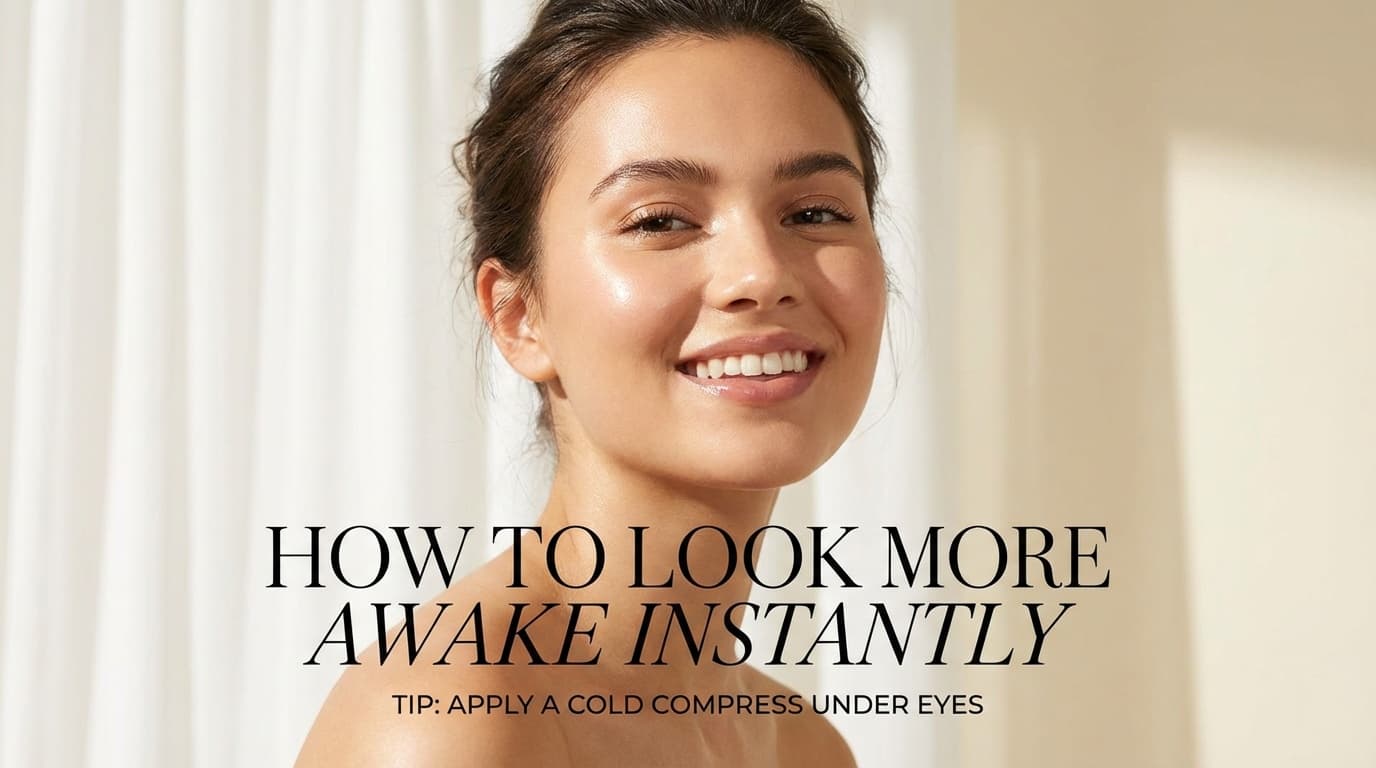 How to Look More Awake Instantly