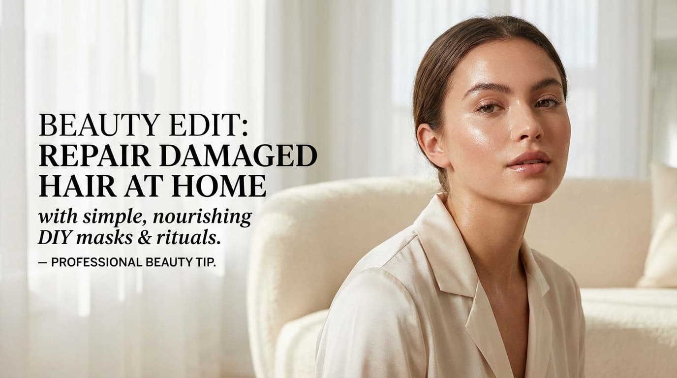 How to Repair Damaged Hair at Home