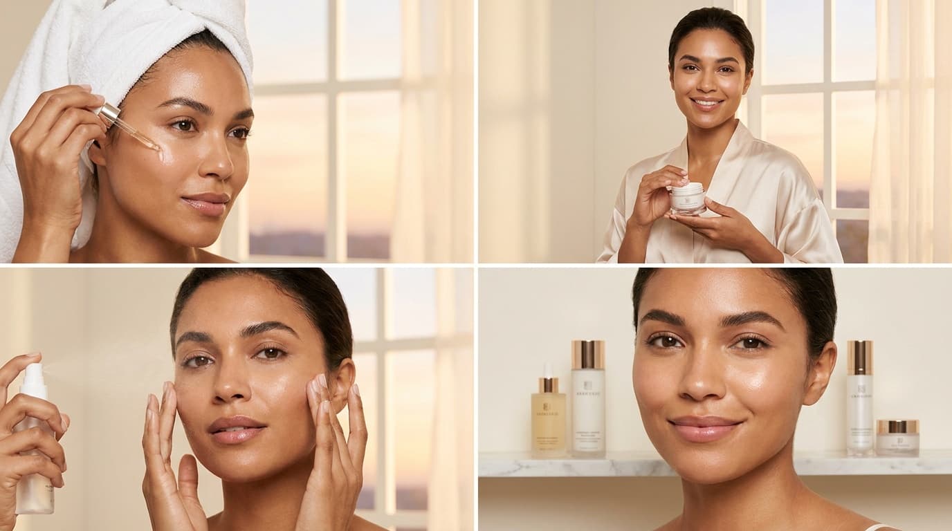 Nighttime Skincare Routine Steps