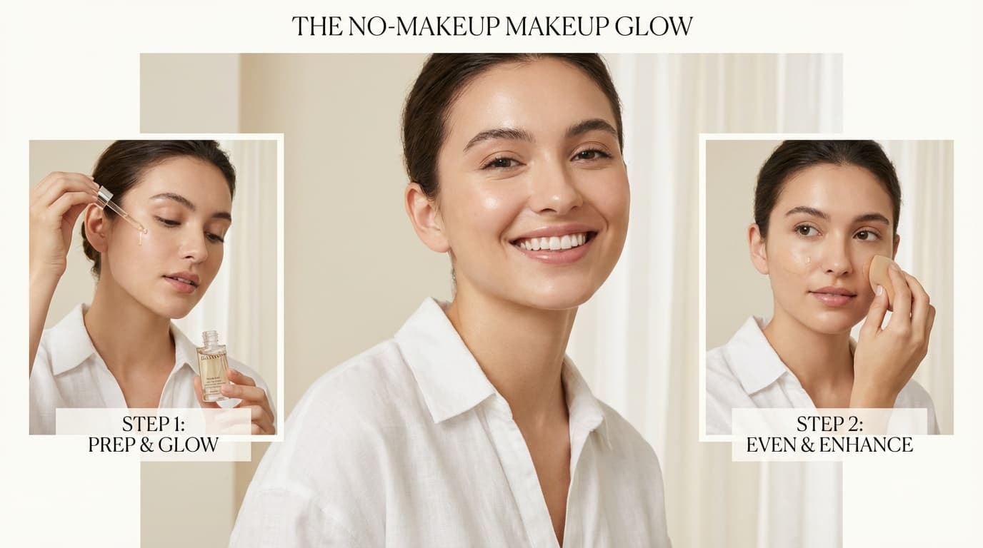 No Makeup Makeup Look Steps