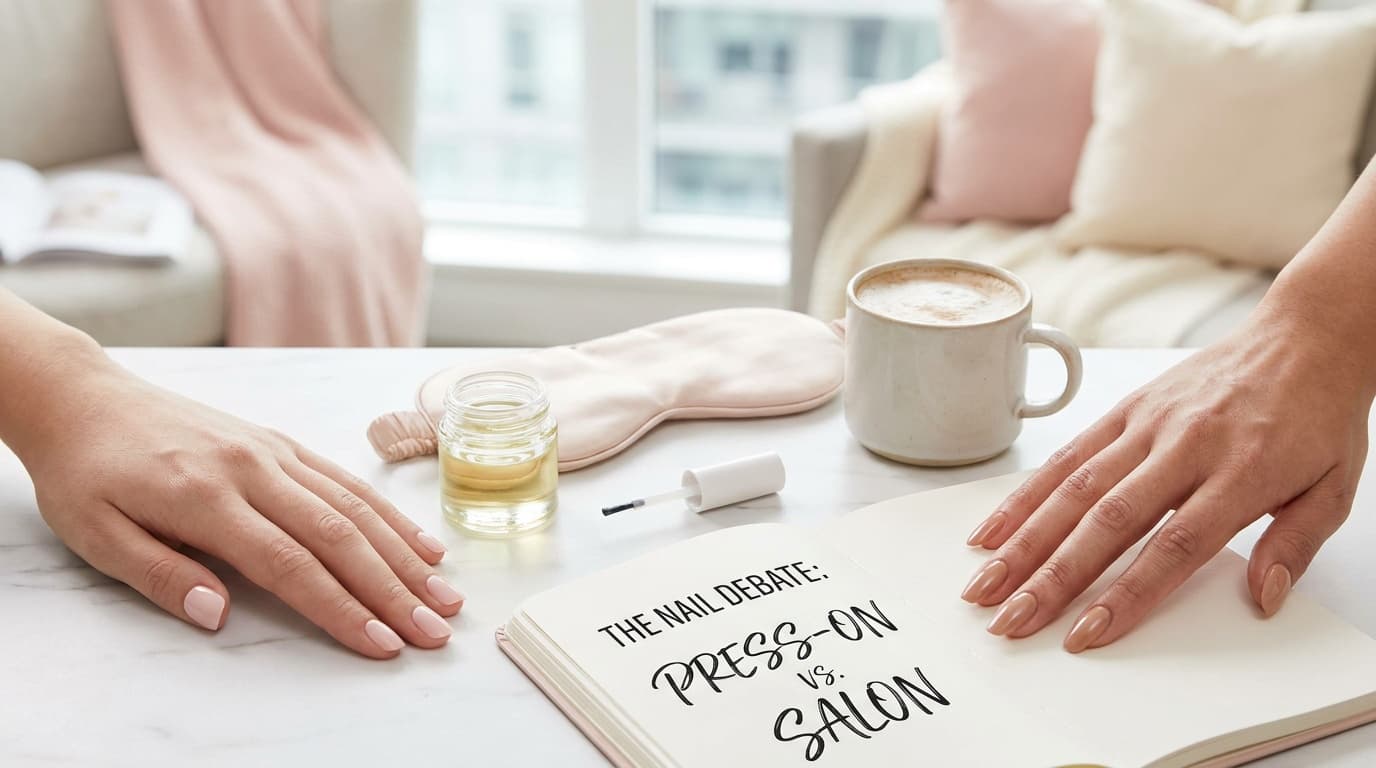 Press-On Nails vs Salon Nails