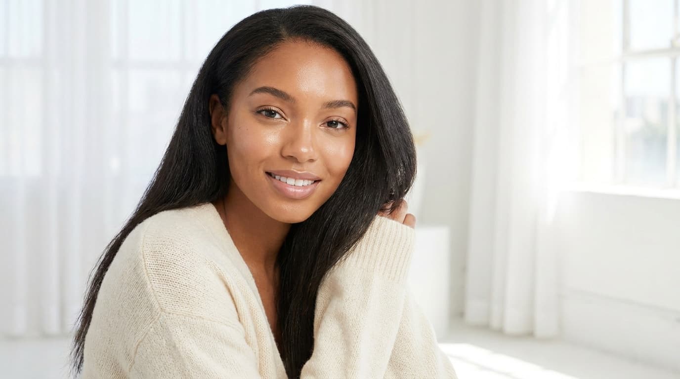 Silk Press on Natural Hair Without Damage