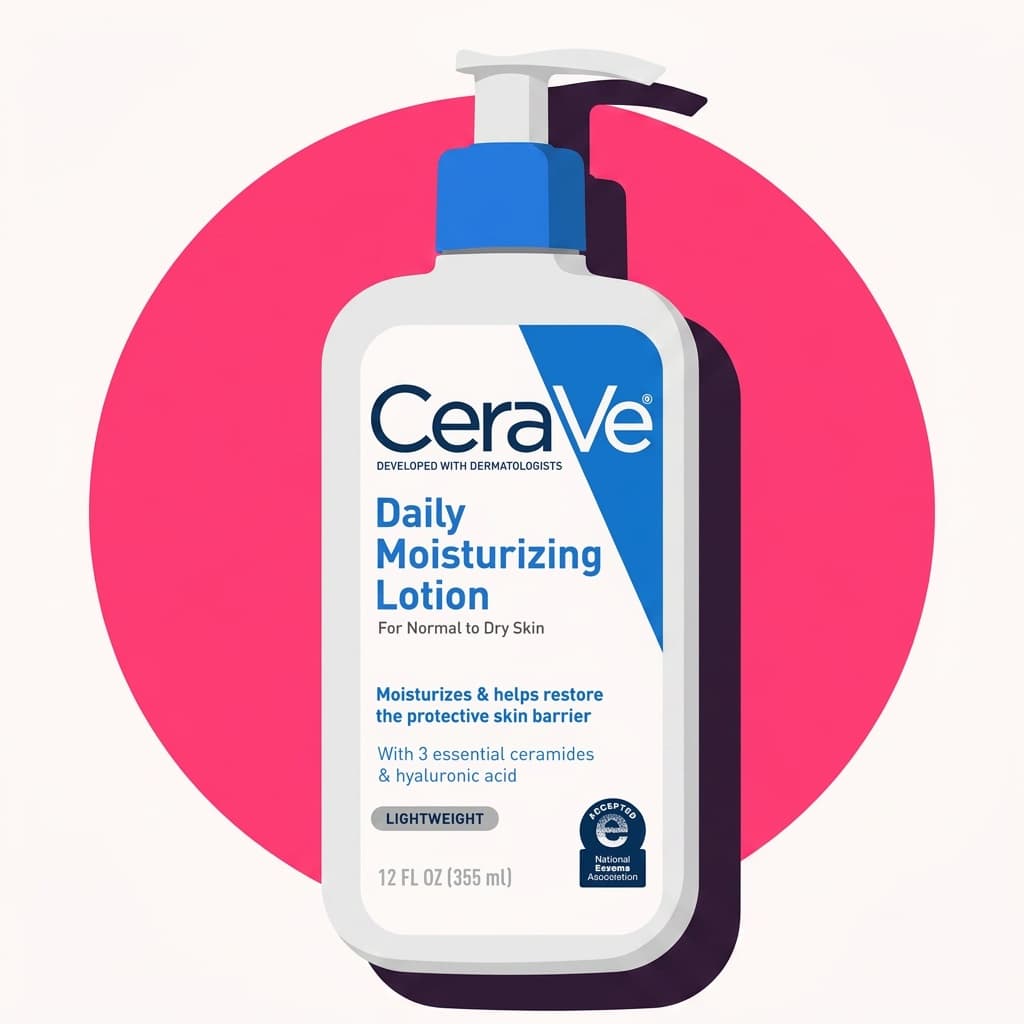 Illustration of CeraVe Daily Moisturizing Lotion