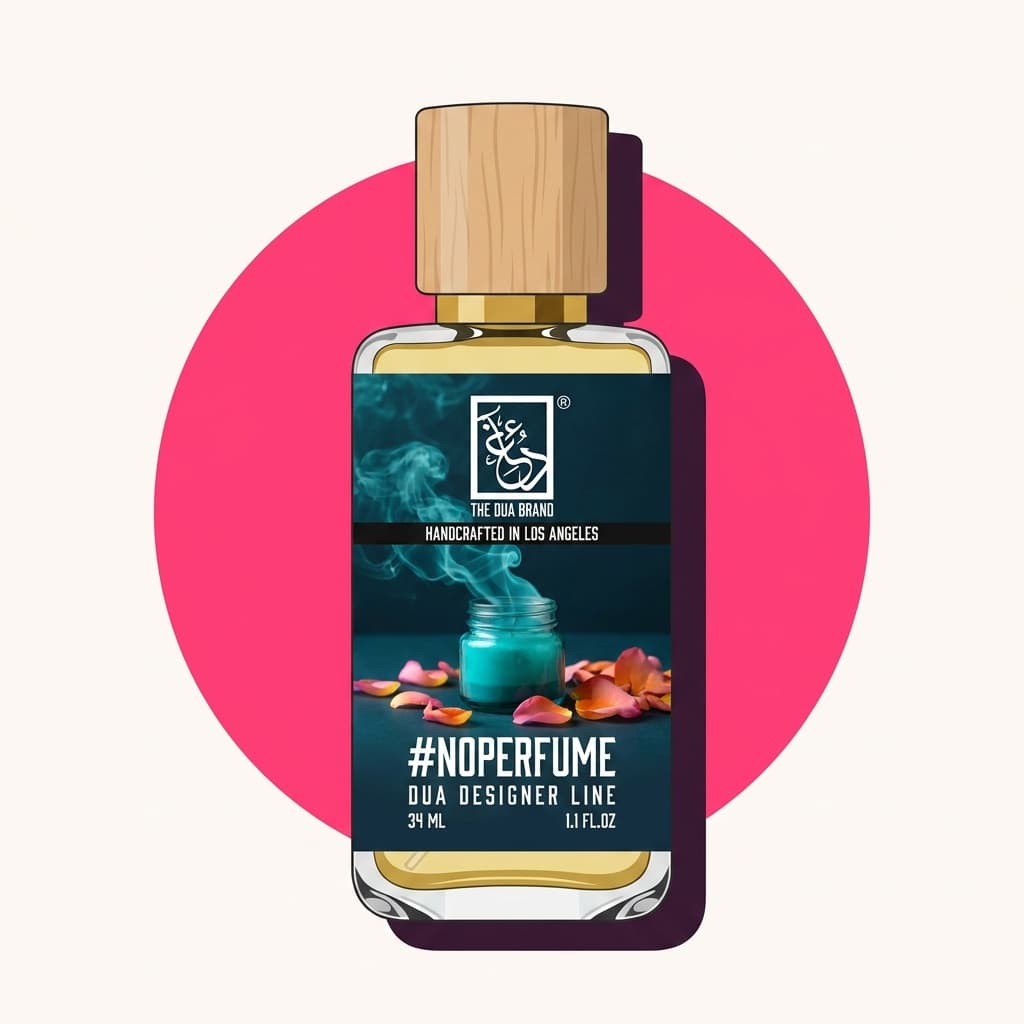 Illustration of Dua Fragrances #NoPerfume