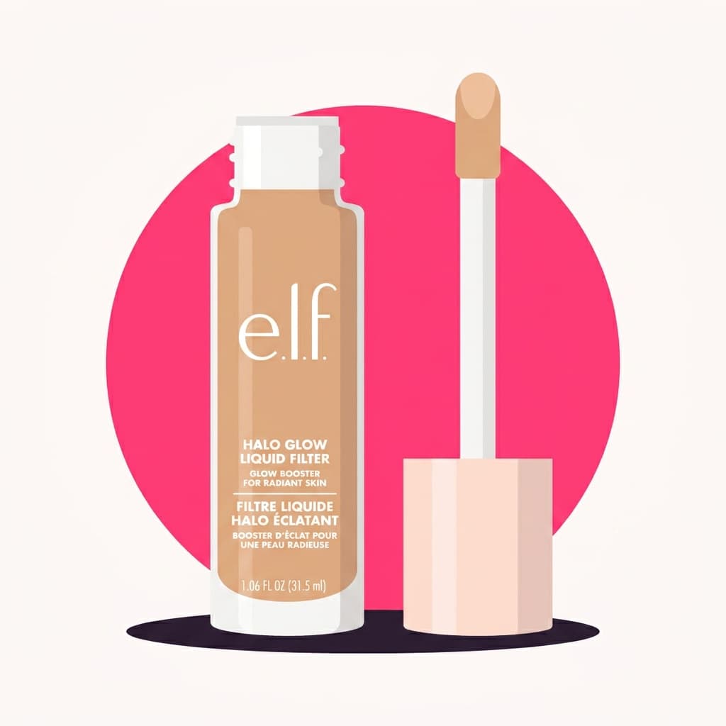 Illustration of e.l.f. Cosmetics Halo Glow Liquid Filter