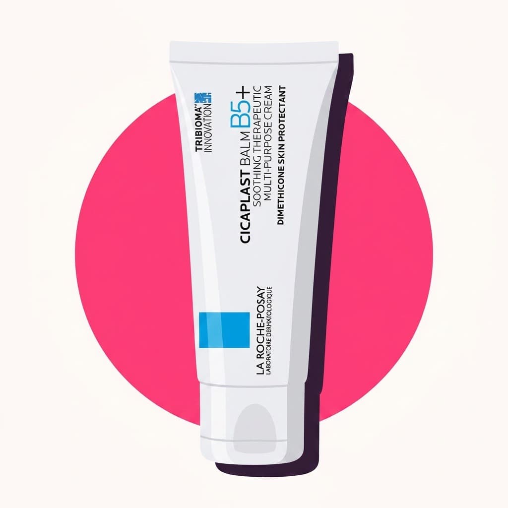 Illustration of La Roche-Posay Cicaplast Balm B5+ Soothing Therapeutic Multi-Purpose Cream