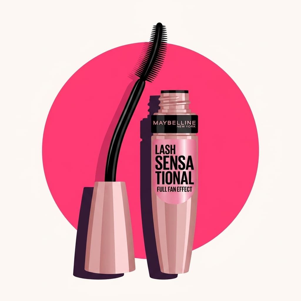 Illustration of Maybelline New York Lash Sensational Sky High Mascara
