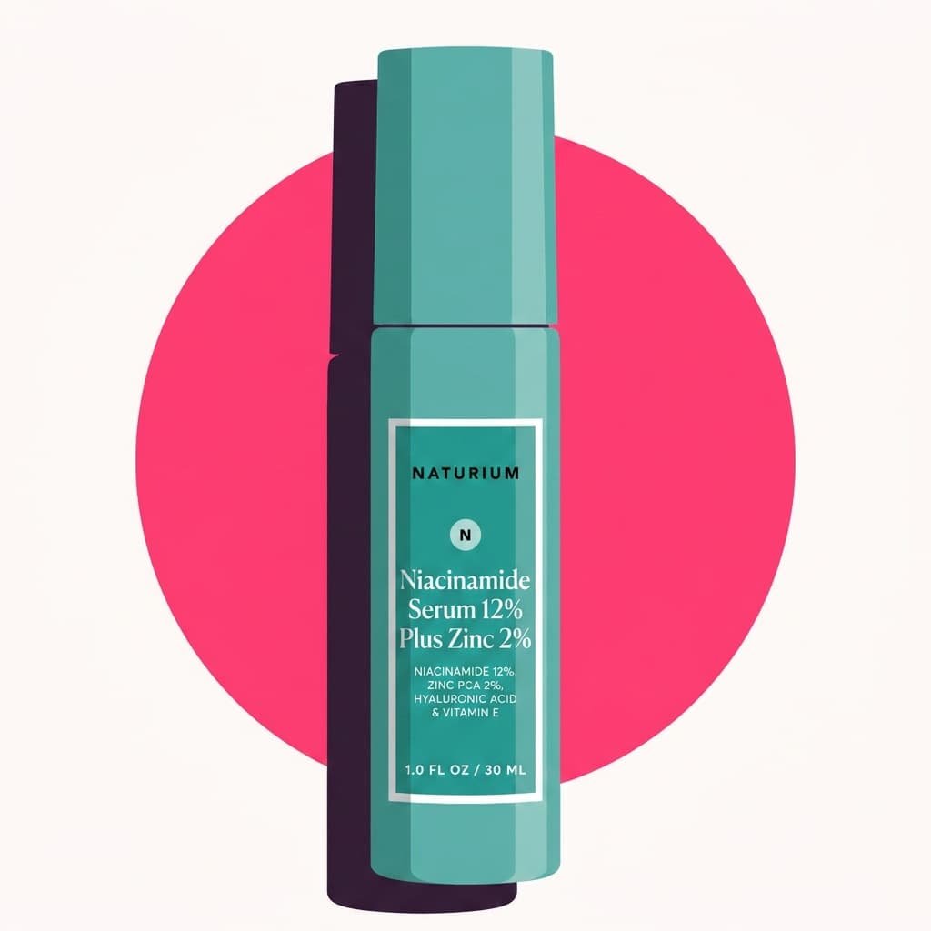 Illustration of Naturium Niacinamide Serum 12% Plus Zinc 2%