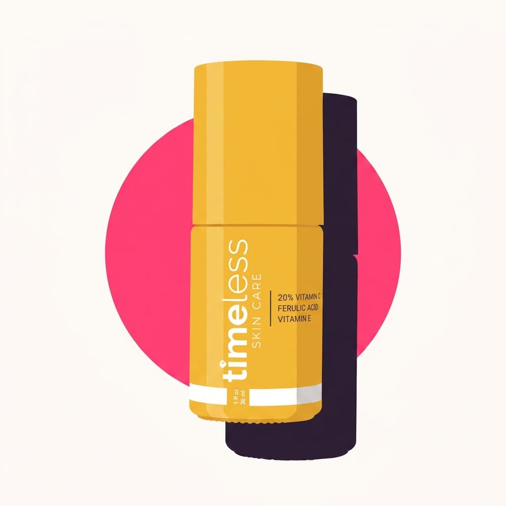 Illustration of Timeless Skin Care 20% Vitamin C + E Ferulic Acid Serum