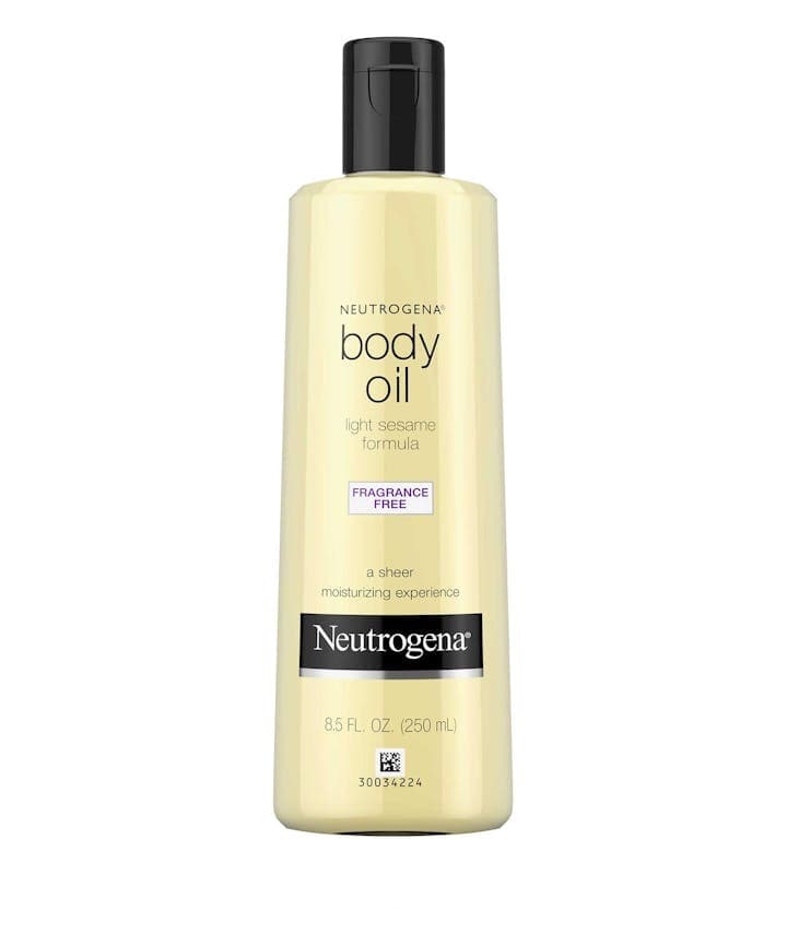 Neutrogena Body Oil Light Sesame Formula Fragrance-Free
